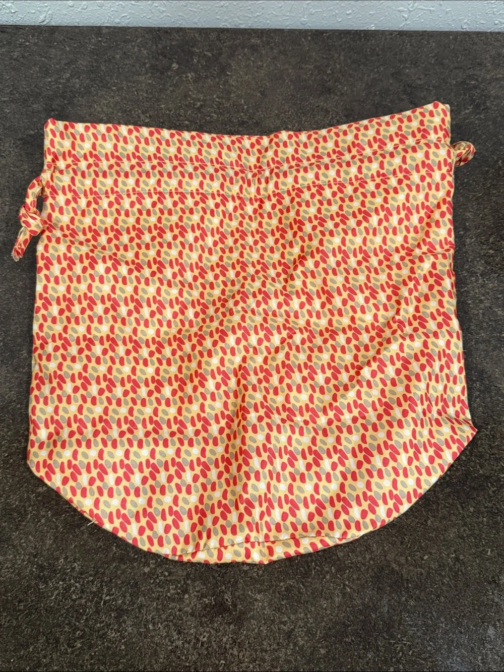 Vera Bradley Beach Clear Cosmetic Bag Cuban Stamps Print